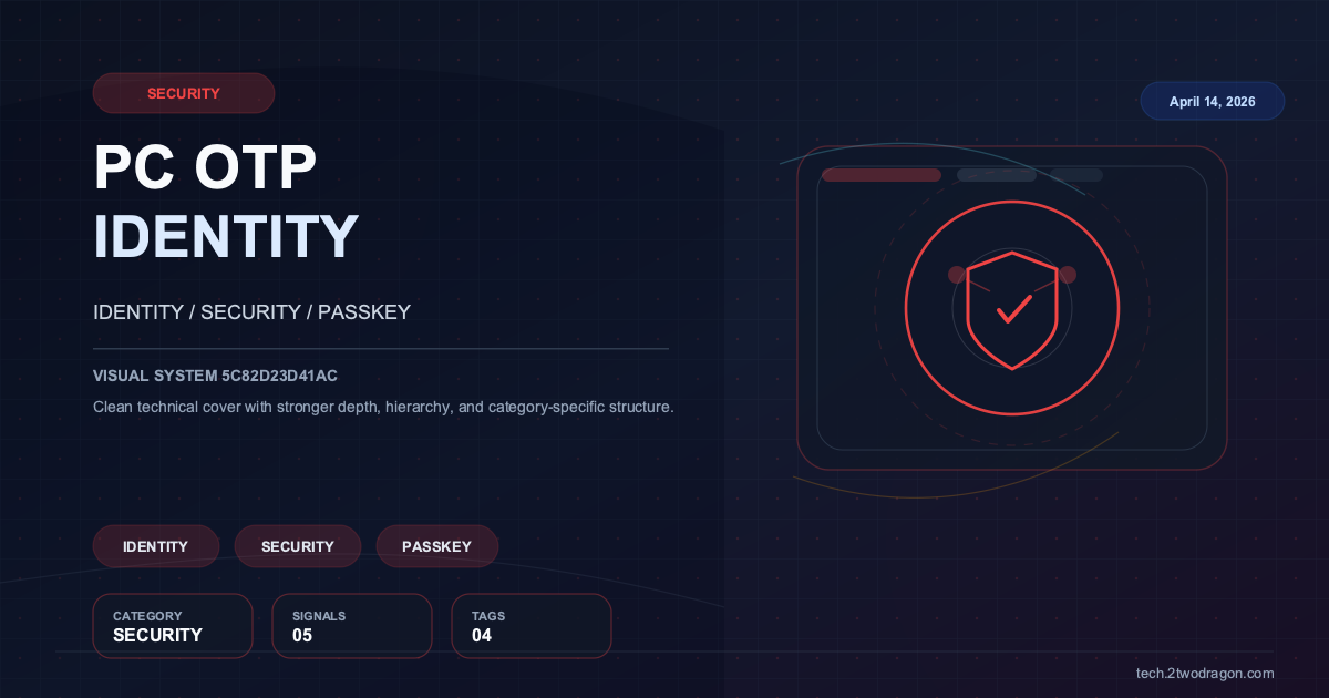 공용 PC에서도 안전하게!  패스키, OTP, 강력한 암호 관리 활용법
