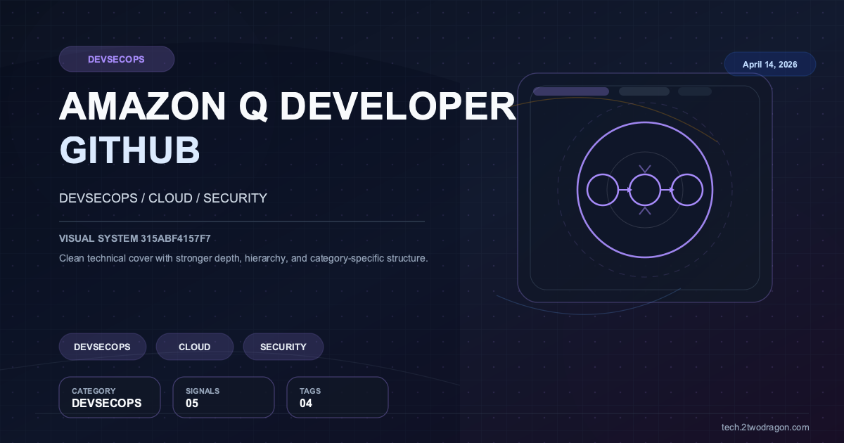 Amazon Q Developer & GitHub Advanced Security로 AWS 코드 보안 강화