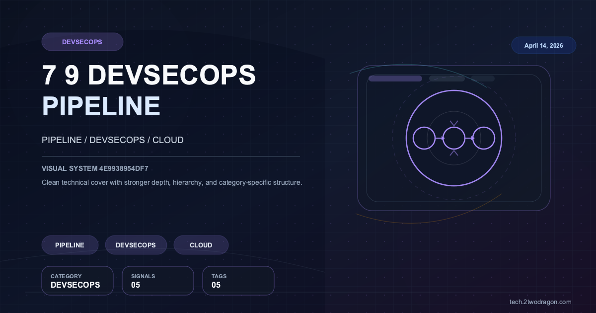 클라우드 시큐리티 과정 7기 - 9주차: DevSecOps 통합 정리