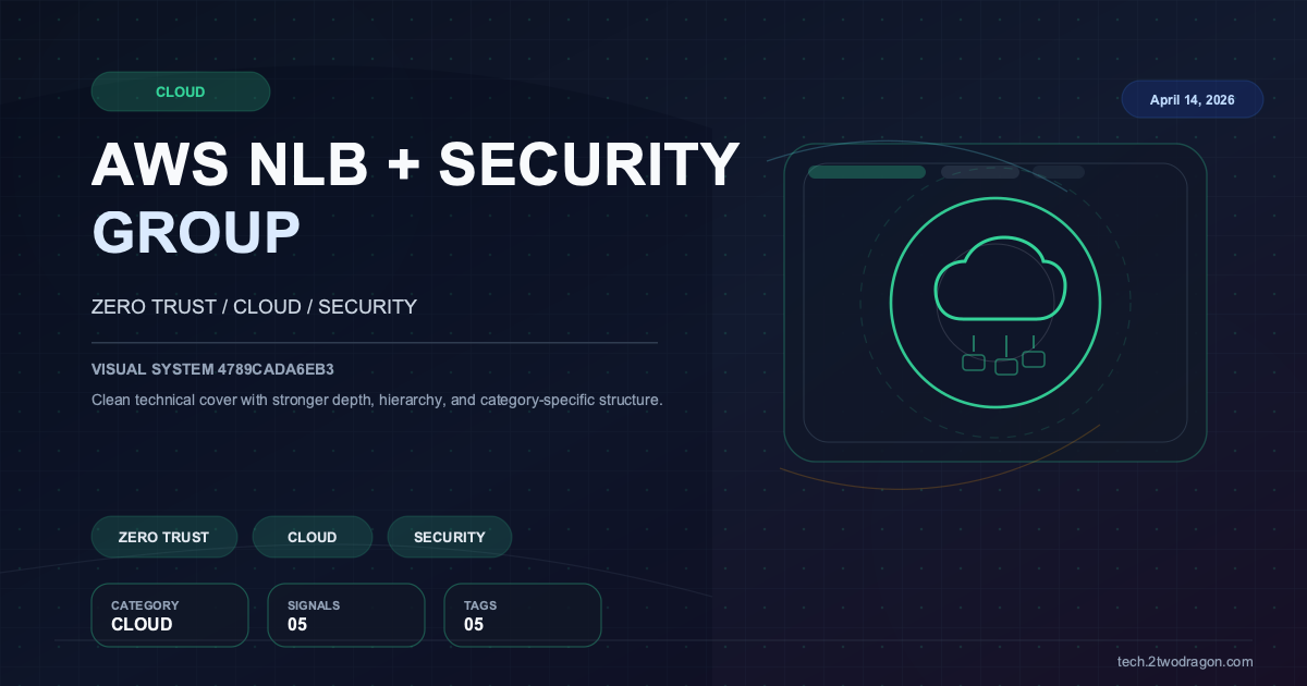 AWS에서 안전한 데이터베이스 접근 게이트웨이 구축하기: NLB + Security Group 완벽 가이드
